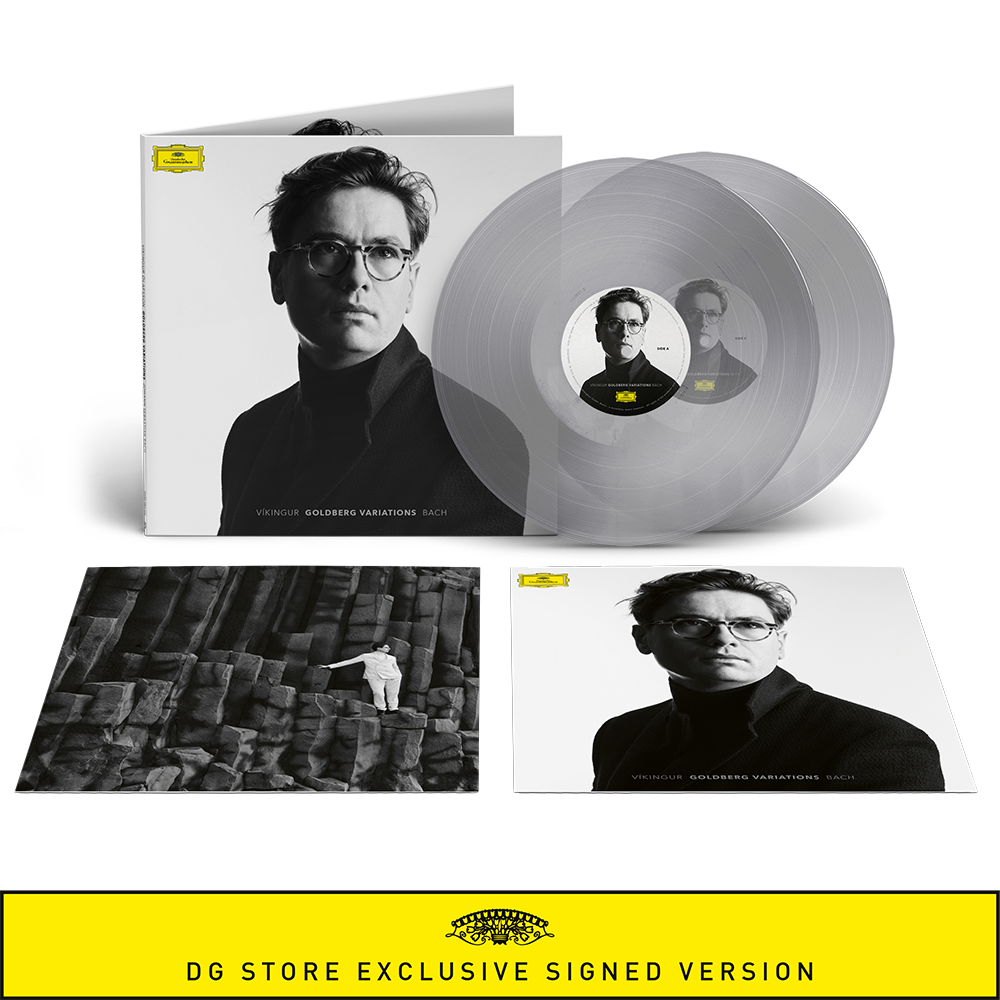 Víkingur Ólafsson: Goldberg Variations Crystal Clear 2LP + Signed Art Card