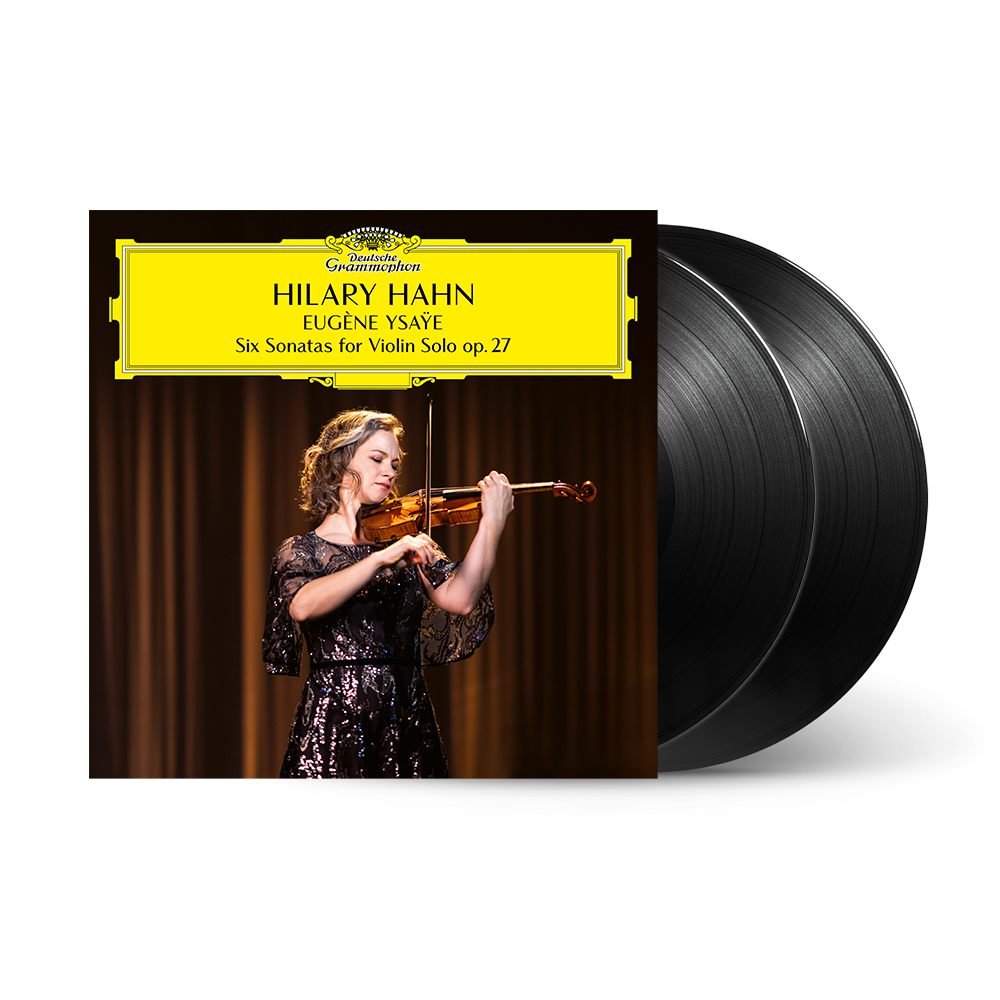 Hilary Hahn:Eugène Ysaÿe: Six Sonatas for Violin Solo Op. 27 2LP Vinyl + Signed Print