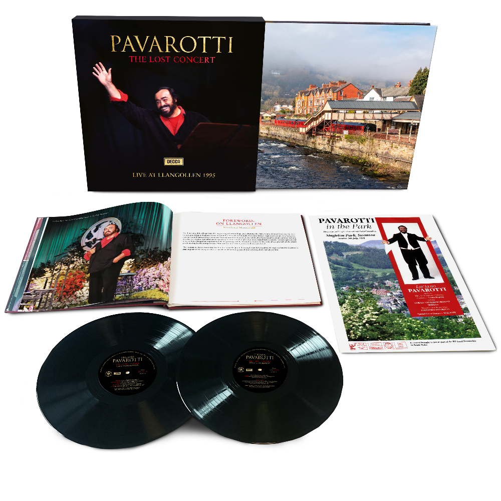 Luciano Pavarotti: The Lost Concert 2LP - Decca Records US
