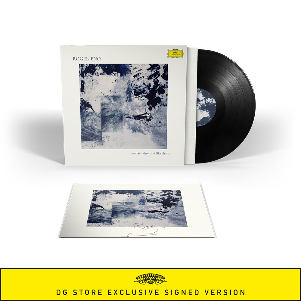Roger Eno: The Skies, They Shift Like Chords D2C LP + Signed