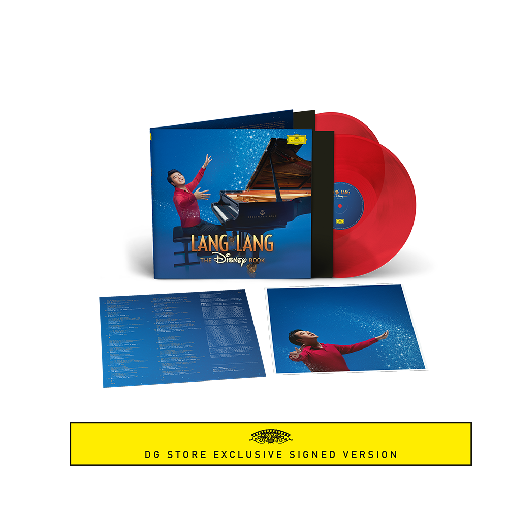 Lang Lang: The Disney Book – Signed Art Card + Color 2LP