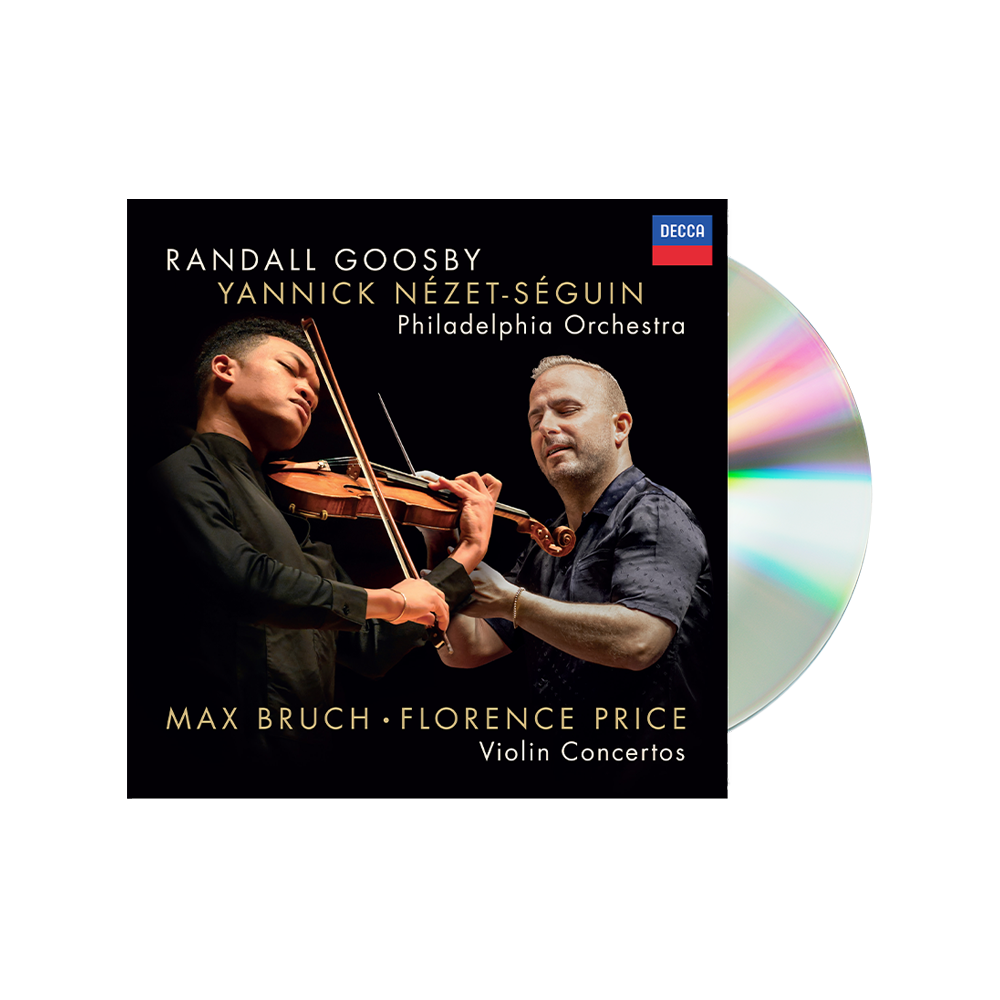 Randall Goosby: Bruch Violin Concerto No. 1; Florence Price Violin Concertos CD
