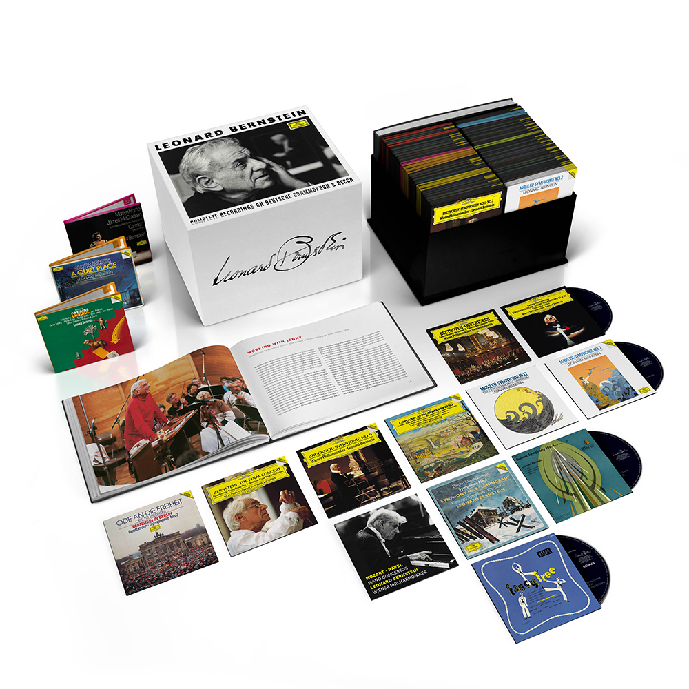 バーンスタイン ドイツ・グラモフォン デッカ 録音全集 121cd 36dvd Leonard Bernstein: Complete Recordings on Deutsche