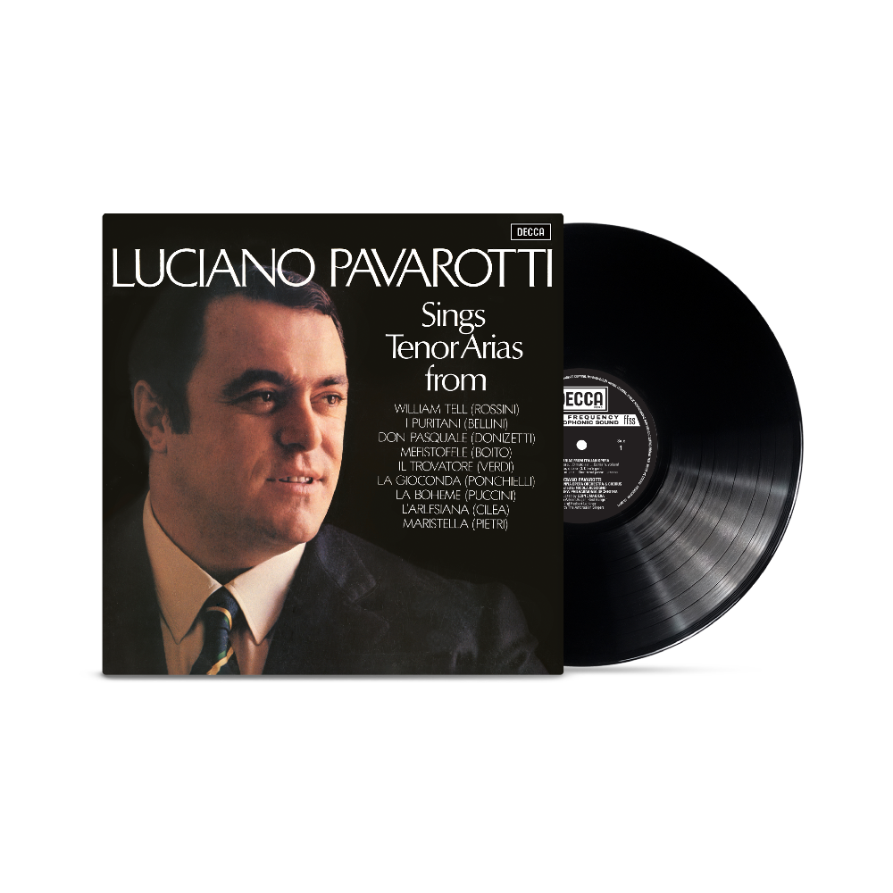 Luciano Pavarotti, Wiener Opernorchester, Nicola Rescigno, New Philharmonia Orchestra, Leone Magiera: Tenor Arias from Italian Opera LP