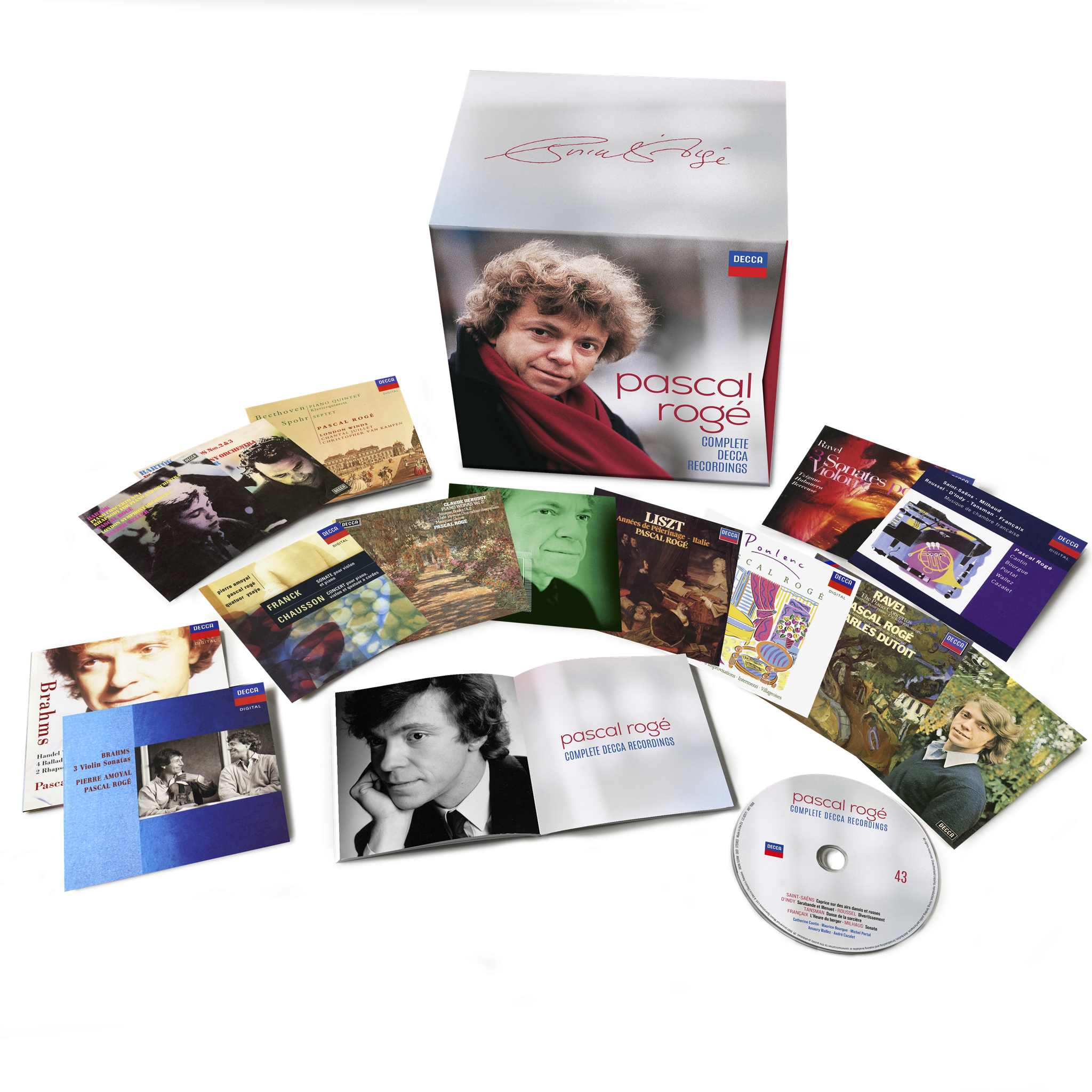 Pascal Rogé: Complete Decca Recordings CD Box Set