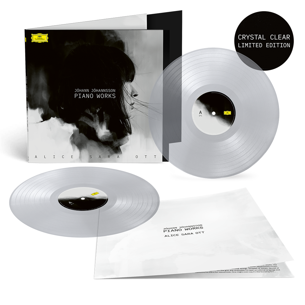 Alice Sara Ott: Jóhann Jóhannsson: Piano Works Crystal Clear 2LP