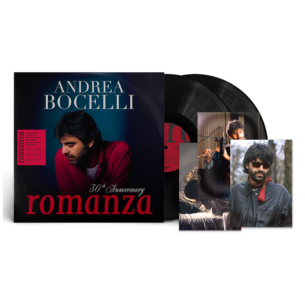 Andrea Bocelli - Romanza (30th Anniversary) Black LP
