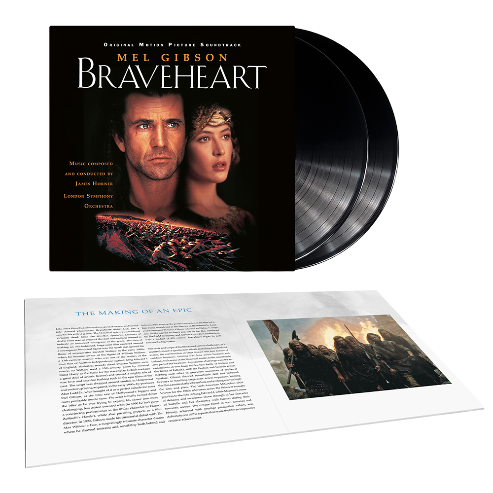 Various Artists: Braveheart (Original Motion Picture Soundtrack - 30th Anniversary Edition) 2LP