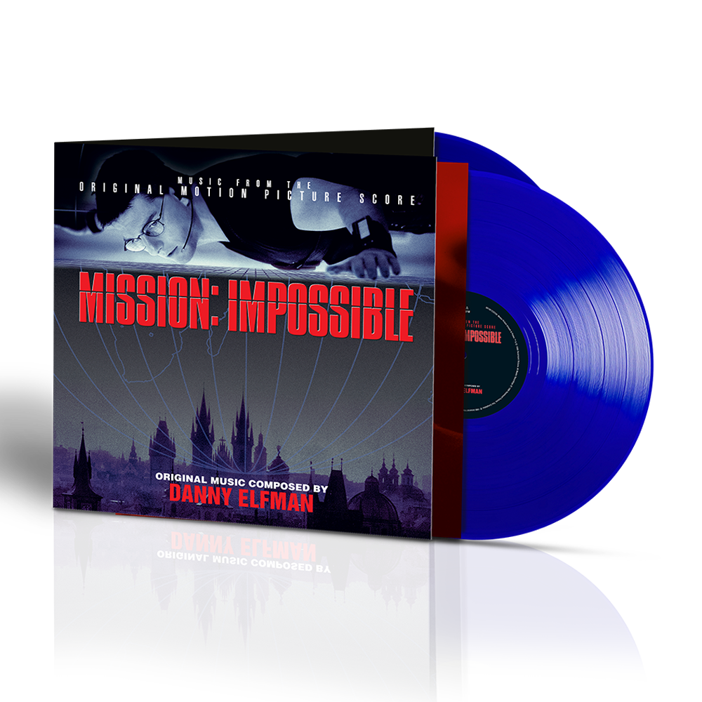 Danny Elfman: Mission Impossible - Original Motion Picture Soundtrack / Transparent Blue LP