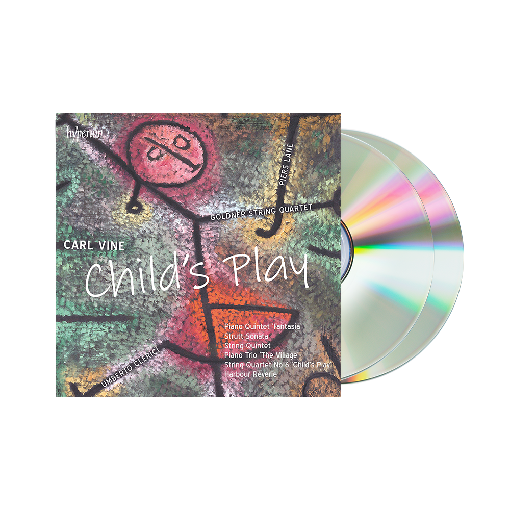 Goldner String Quartet, Piers Lane: Vine: Child's Play, Piano Quintet & Other Chamber Music CD