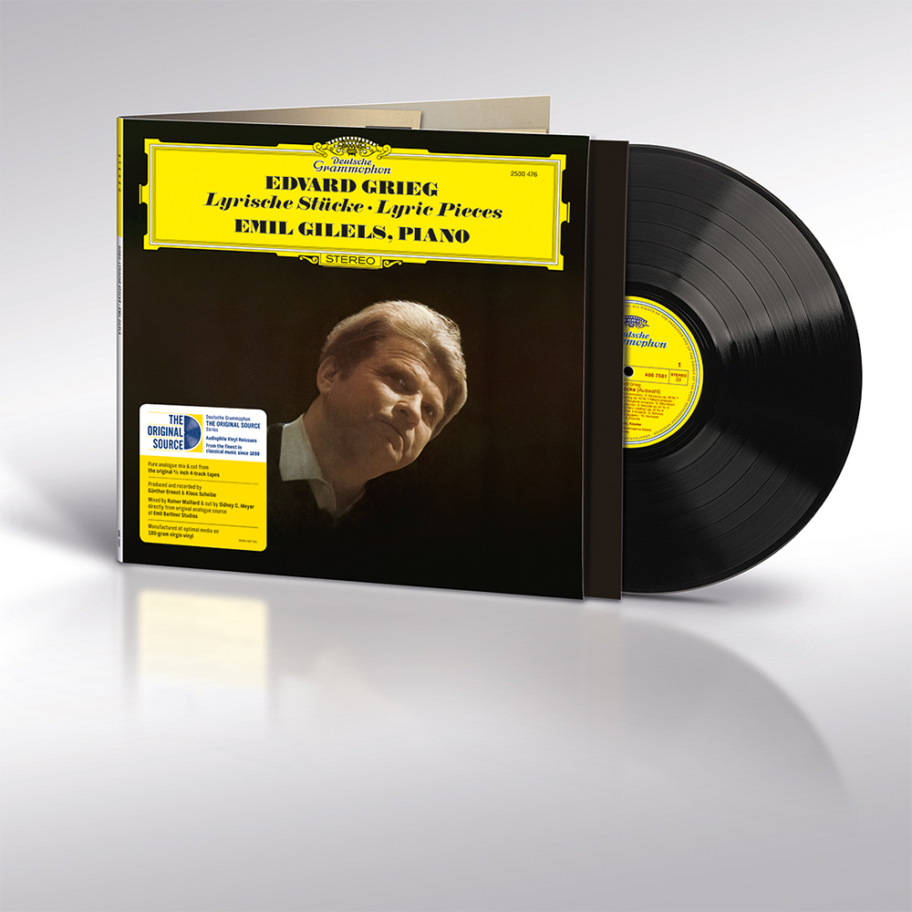 Emil Gileis: Grieg: Lyric Pieces (The Original Source Series) LP
