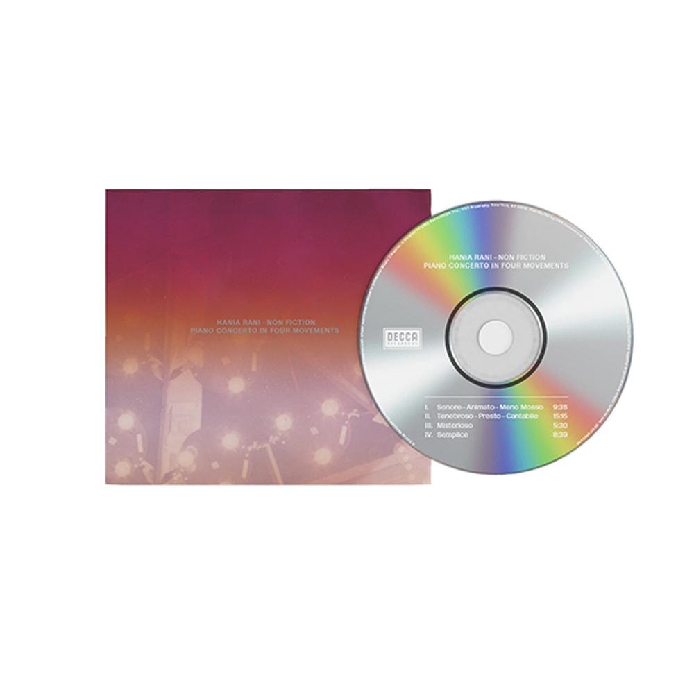 Hania Rani, Manchester Collective, Hugh Brunt: Non Fiction - Piano Concerto in Four Movements CD