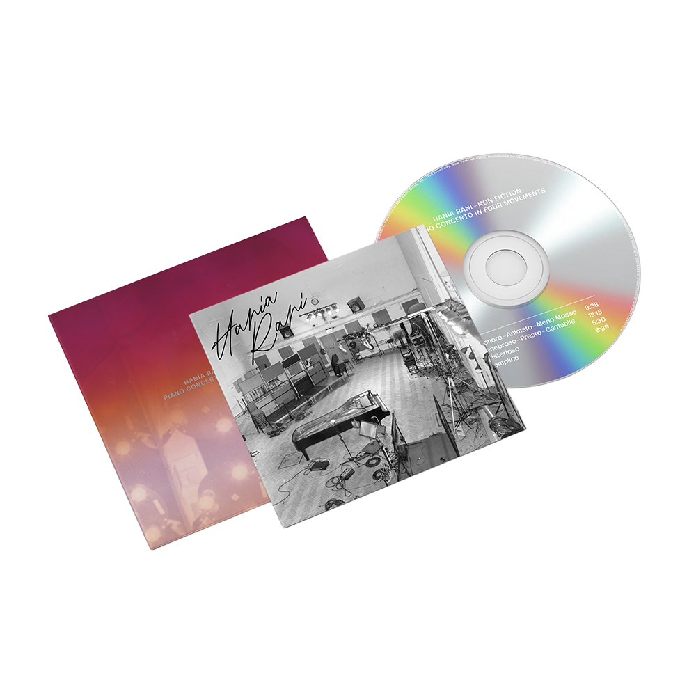 Hania Rani, Manchester Collective, Hugh Brunt: Non Fiction - Piano Concerto in Four Movements CD + Signed Art Card