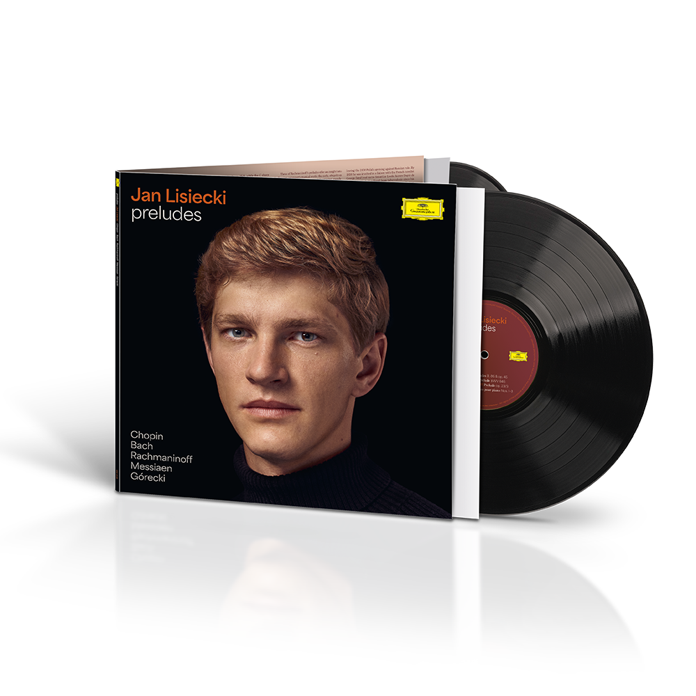Jan Lisiecki: preludes (Chopin, Bach, Rachmaninoff, Messiaen, Gorecki) 2LP