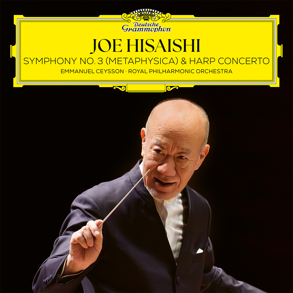 Joe Hisaishi, Royal Philharmonic Orchestra, Emmanuel Ceysson: Symphony No.3 (Metaphysica) & Harp Concerto Digital Album