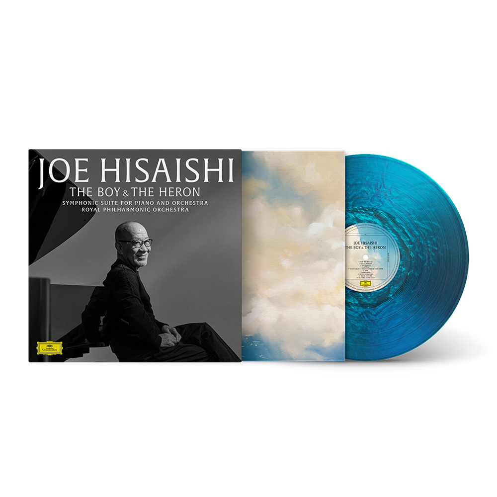 Joe Hisaishi, Royal Philharmonic Orchestra: Symphonic Suite The Boy and the Heron for piano and orchestra Blue LP
