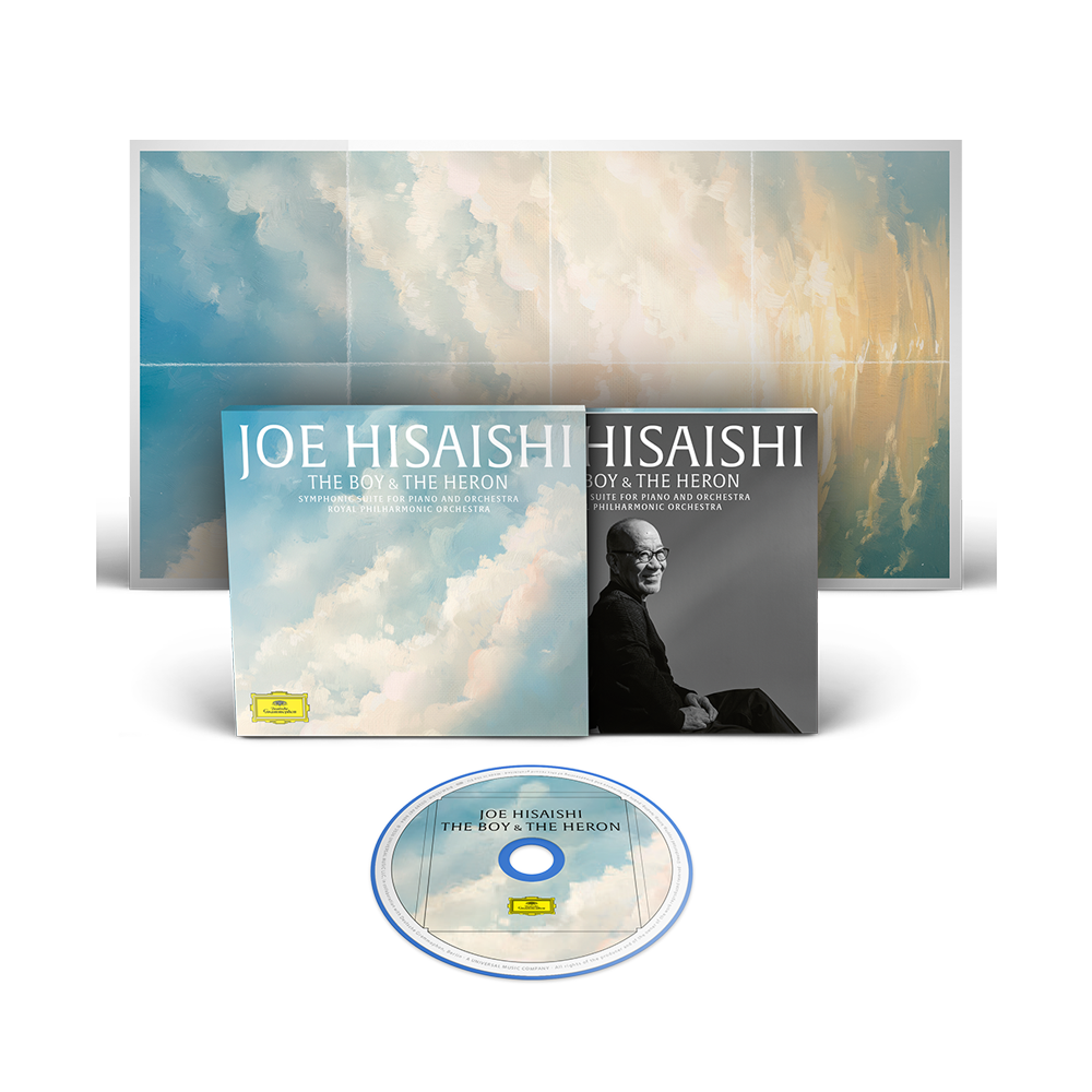 Joe Hisaishi, Royal Philharmonic Orchestra: Symphonic Suite The Boy and the Heron for piano and orchestra Sky Blue CD