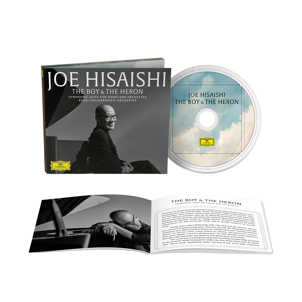 Joe Hisaishi, Royal Philharmonic Orchestra: Symphonic Suite The Boy and the Heron for piano and orchestra CD