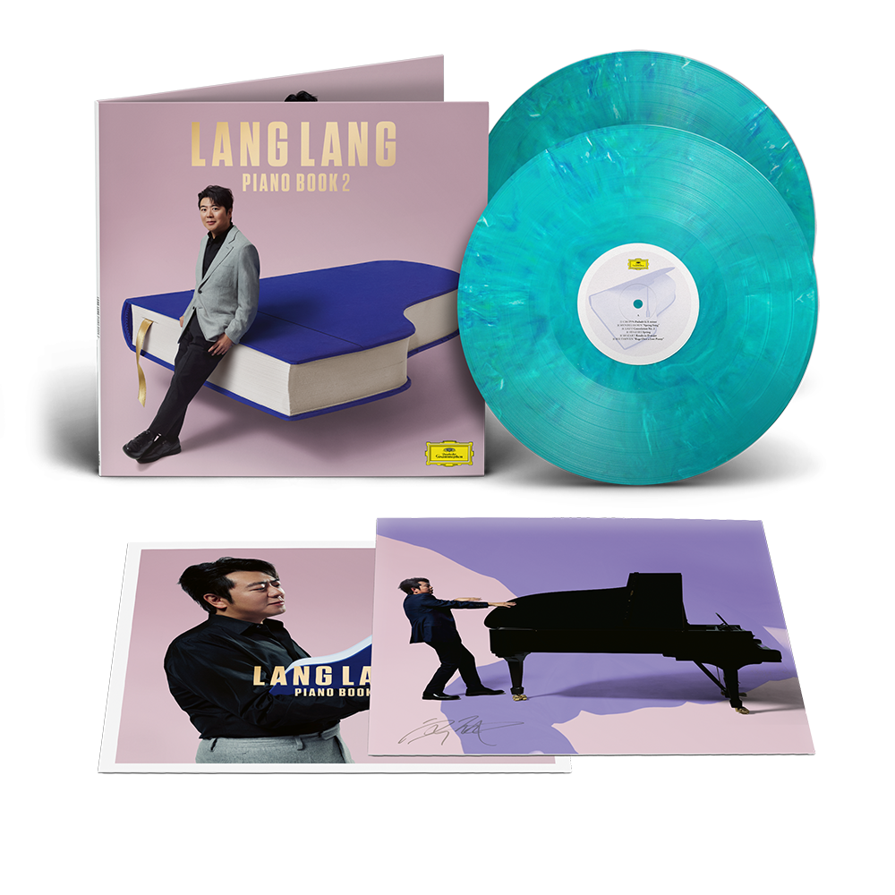 Lang Lang: Piano Book 2 Exclusive Marble LP + Signed Artcard