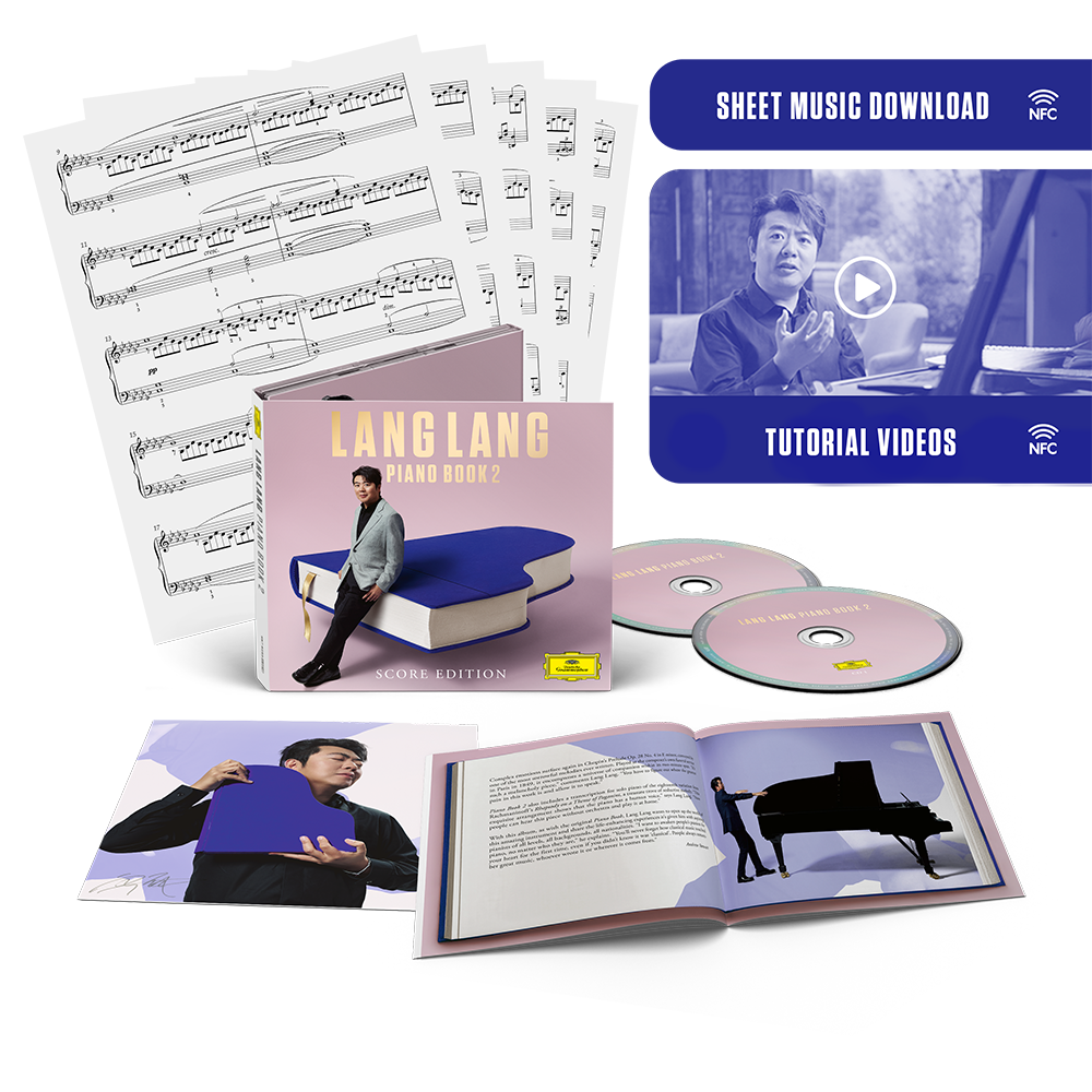Lang Lang: Piano Book 2 CD Score Edition + Signed Art Card