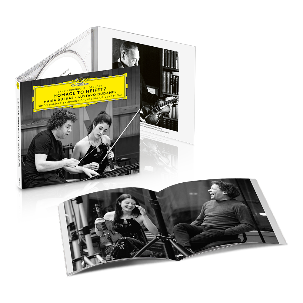 María Dueñas, Gustavo Dudamel, Simón Bolívar Symphony Orchestra of Venezuela: Homage to Heifetz CD