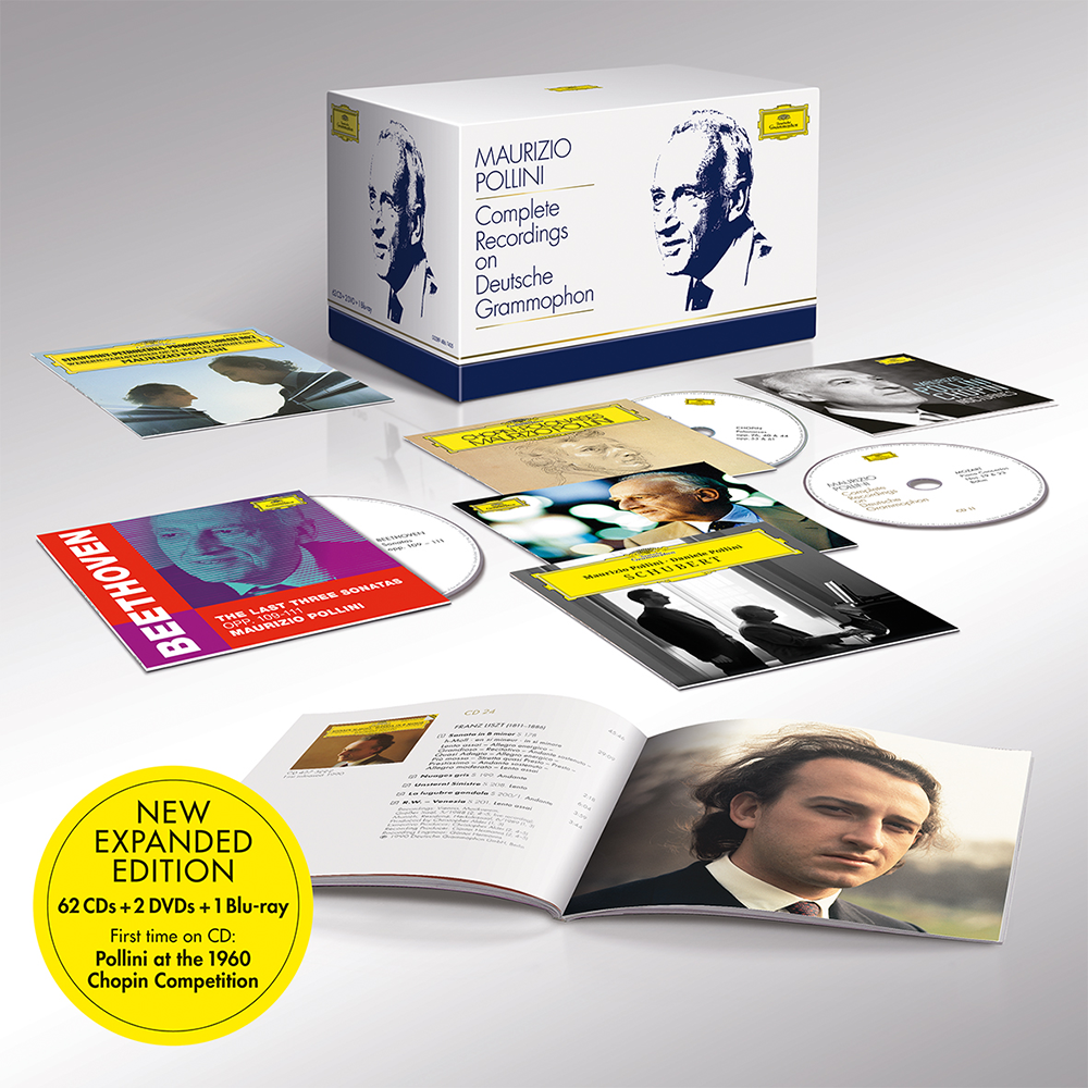 Maurizio Pollini: Complete Recordings on Deutsche Grammophon Boxset