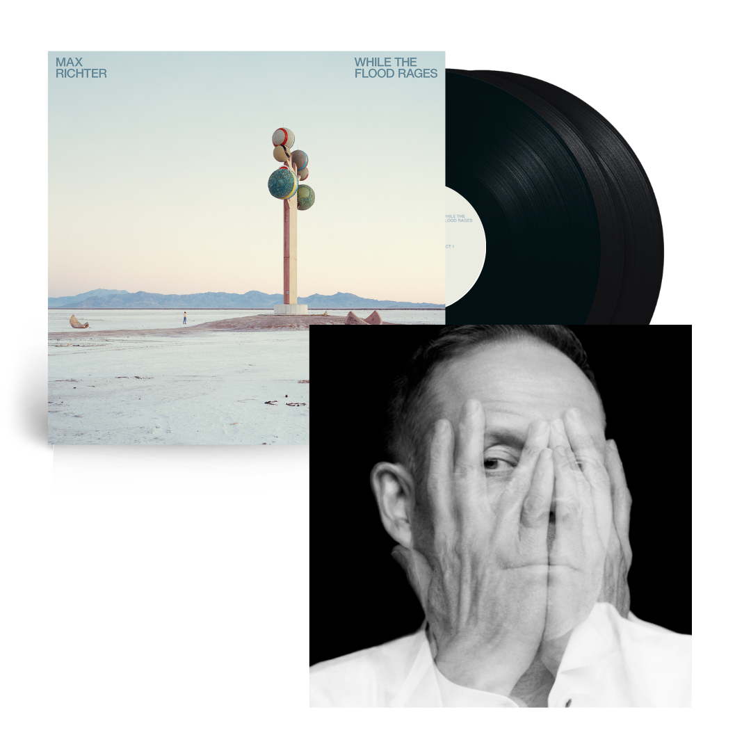 Max Richter: While The Flood Rages 2LP + Signed Art Card