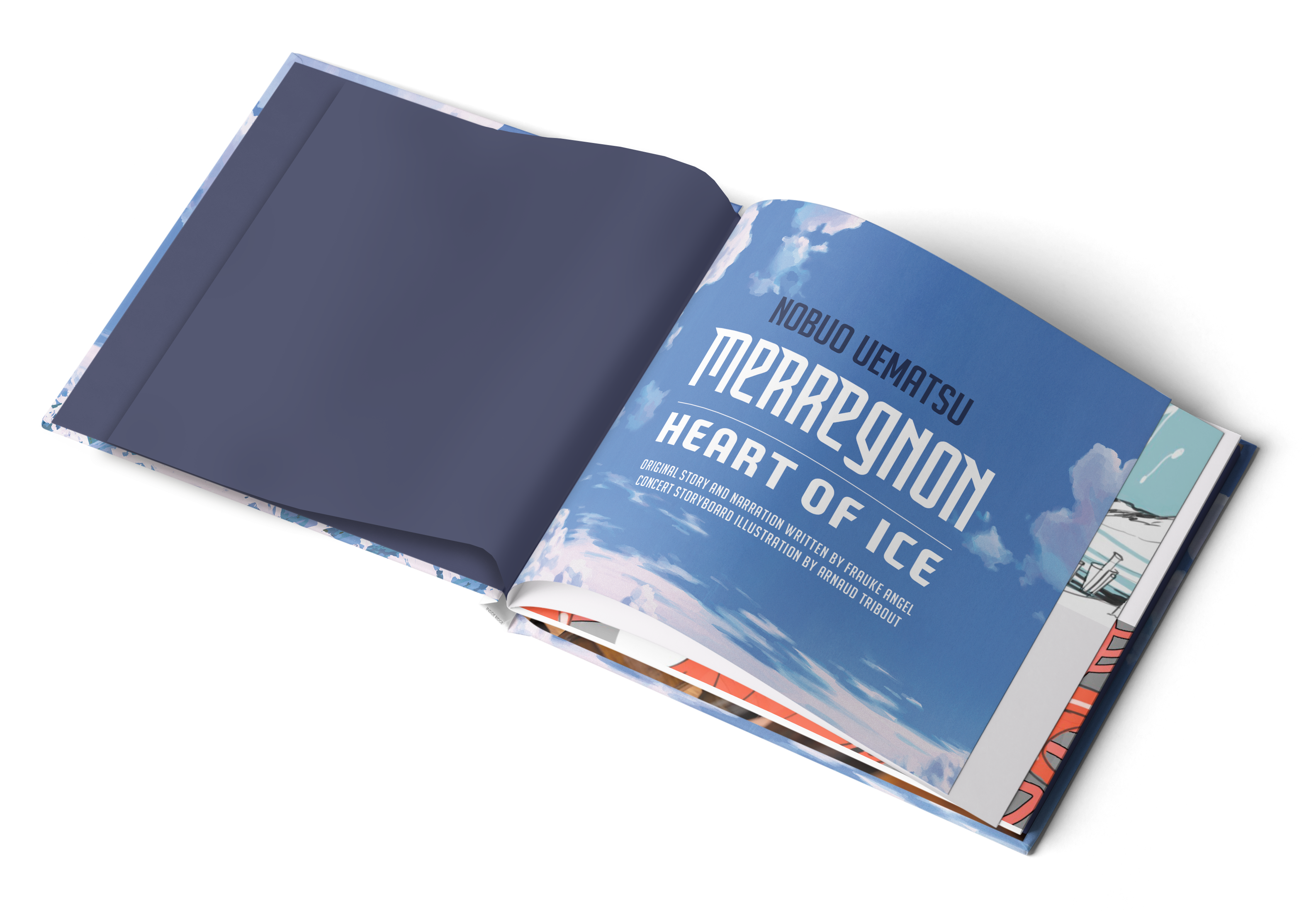 London Symphony Orchestra, Eckehard Stier, Alicia Vikander Merregnon: Heart of Ice CD + Hardback Book interior
