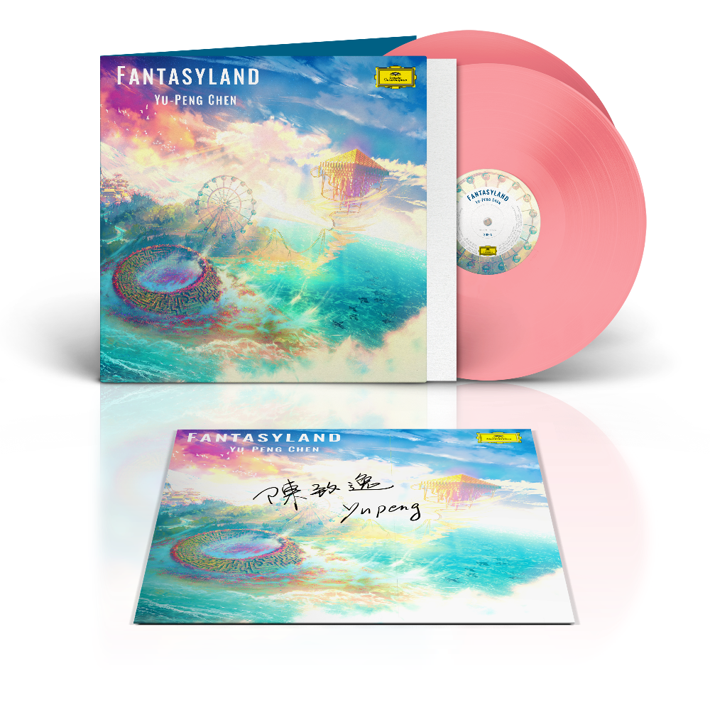 Yu-Peng Chen: Fantasyland Rosé Colored Vinyl + signed covercard