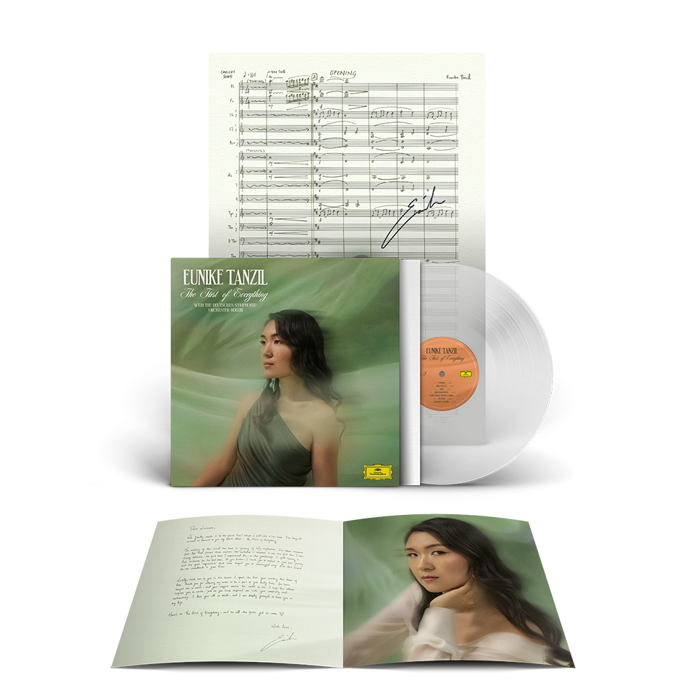 Eunike Tanzil, Anna Handler, Deutsches Symphonie-Orchester Berlin: The First of Everything Crystal Clear LP + Signed Sheet Music