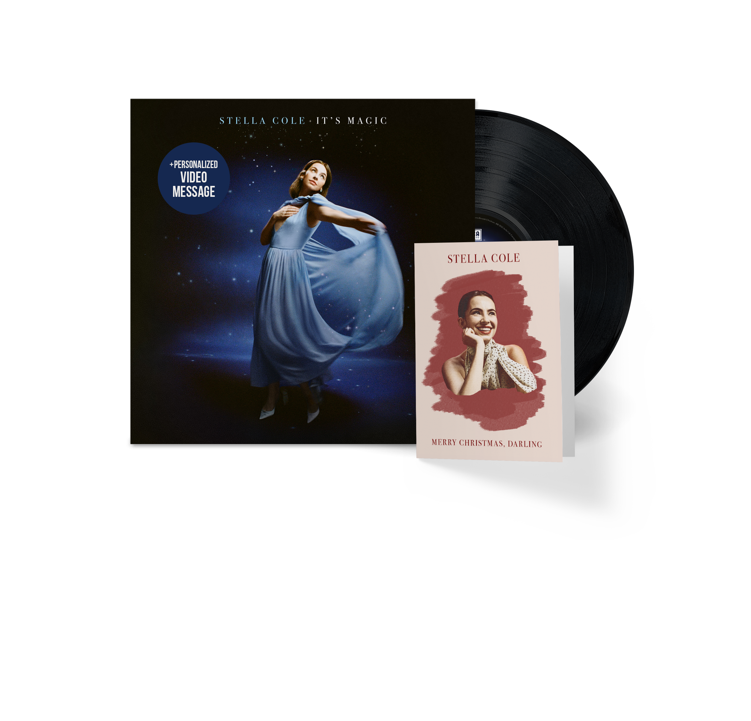 Stella Cole - It's Magic LP + A Written Christmas Card From Stella + Personalized Video Message