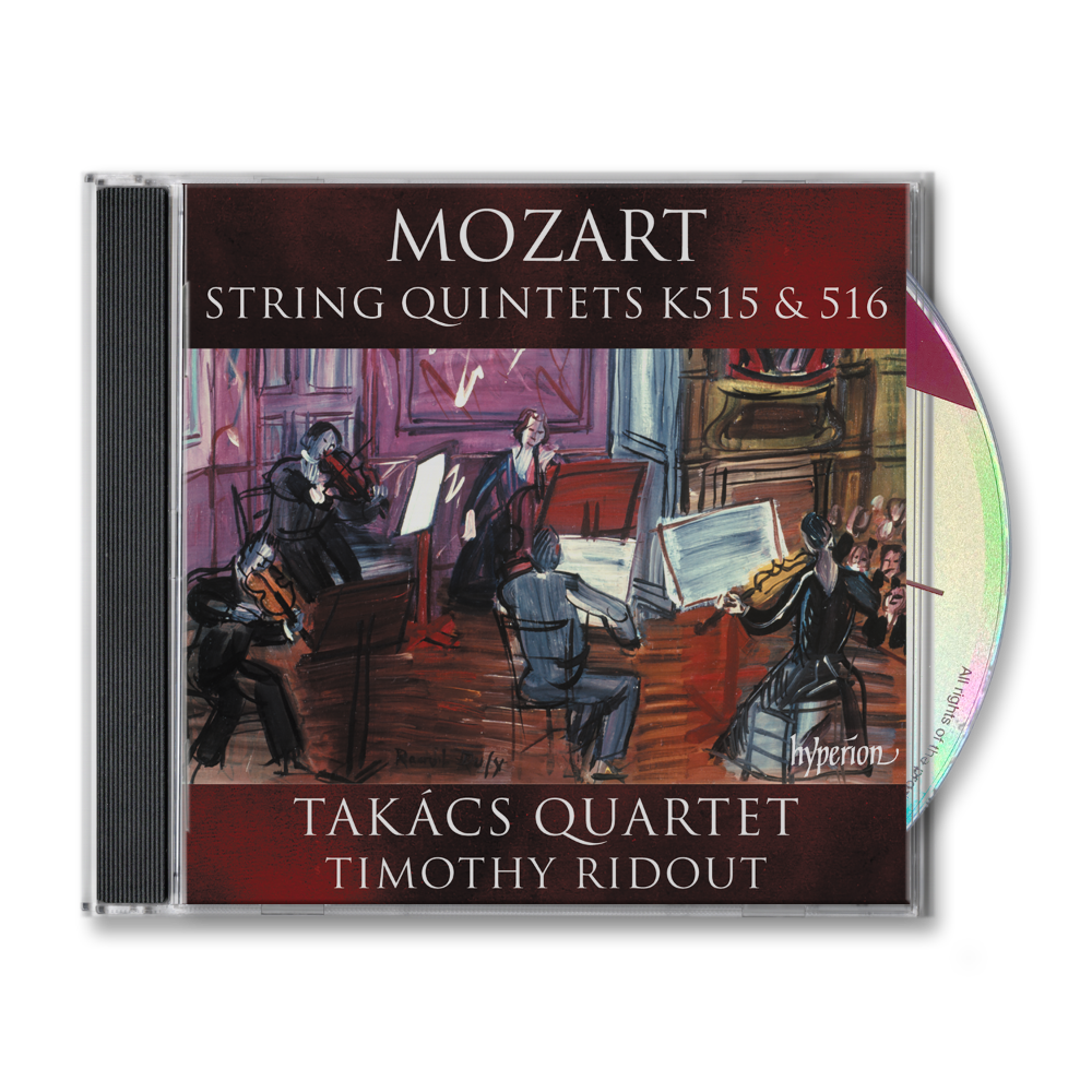 Takács Quartet, Timothy Ridout - Mozart: String Quintets K. 515 & 516 CD