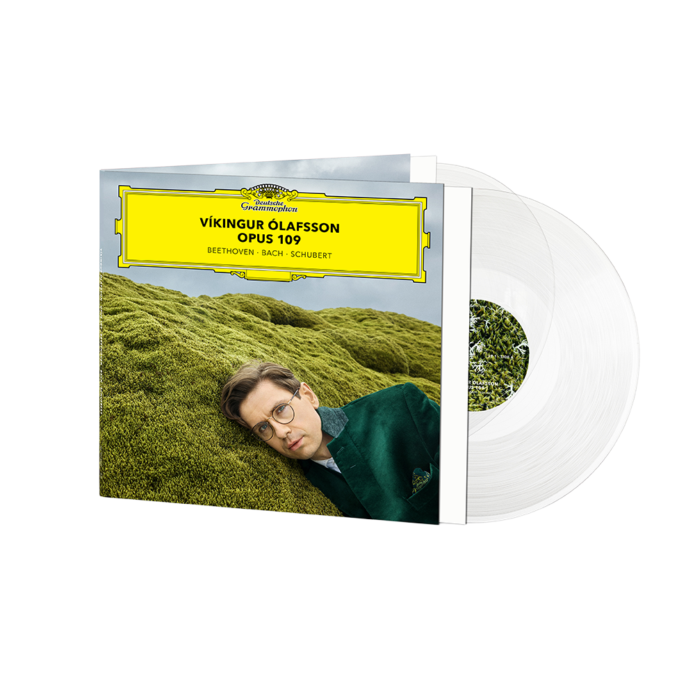 Víkingur Ólafsson: Opus 109 (Beethoven; Bach; Schubert) Crystal Clear 2LP