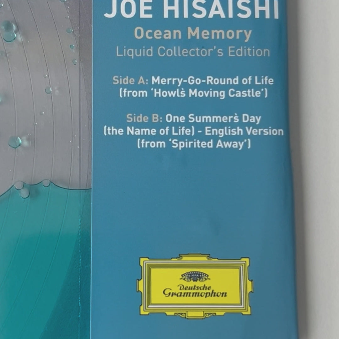 Joe Hisaishi, Royal Philharmonic Orchestra: Ocean Memory (Liquid Collector’s Edition) LP UnBoxing