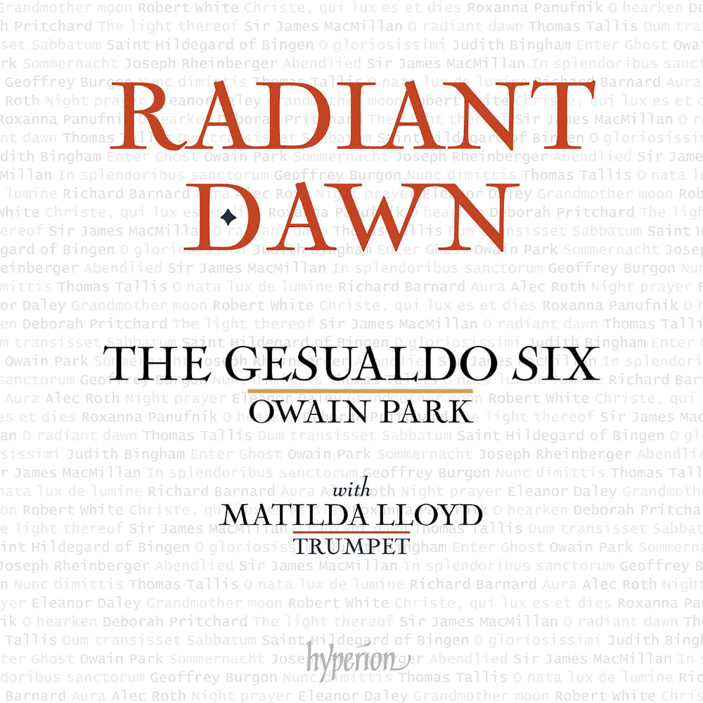 Owain Park, The Gesualdo Six: Radiant Dawn Digital