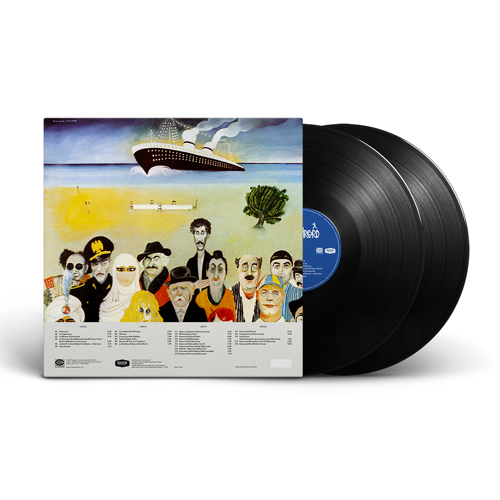 Nino Rota: Amarcord 2LP Back